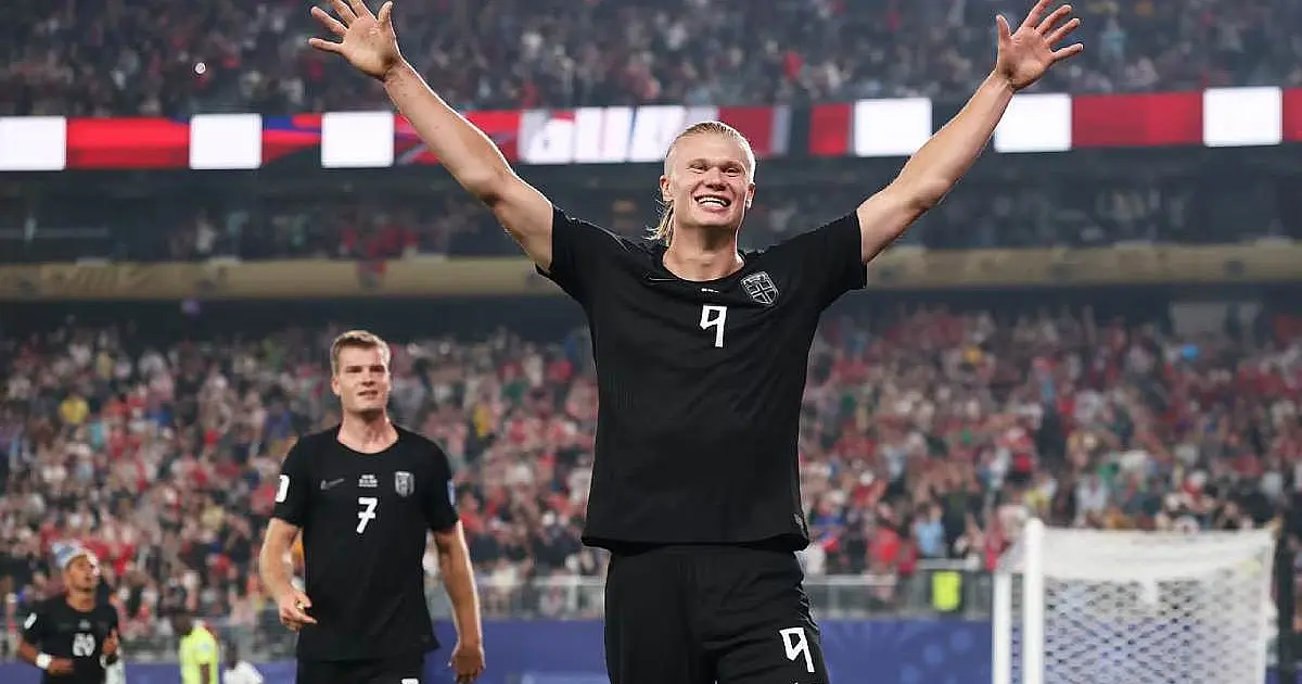 Haaland brilha, Noruega vence Senegal e garante vaga no mata-mata da Copa do Mundo