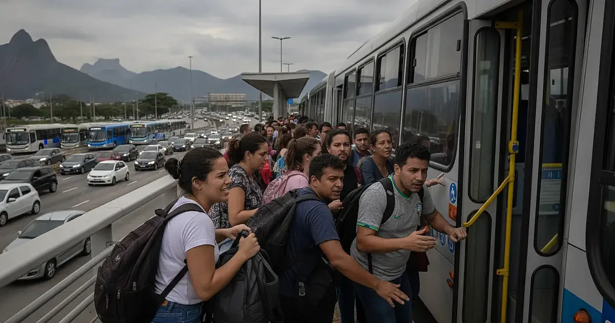 Greve de ônibus no Rio de Janeiro: veja como fica o transporte nesta segunda-feira