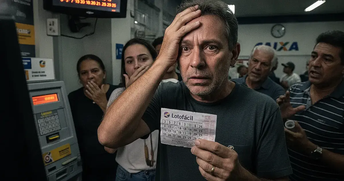 Lotofácil 3722: 138 apostas batem na trave e perdem prêmio milionário por um número