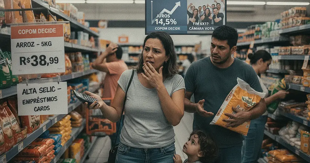Copom e fim da escala 6x1: O que esperar da semana que mexe com seu bolso e seu descanso