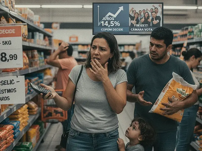 Copom e fim da escala 6x1: O que esperar da semana que mexe com seu bolso e seu descanso
