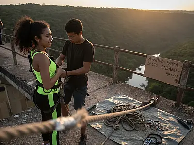 Prática de turismo de aventura exige equipamentos certificados e gestão de segurança rigorosa. Foto: Reprodução/Pixabay