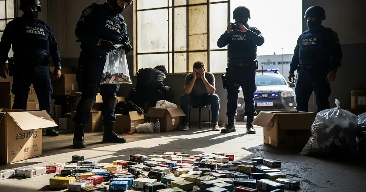 PF deflagra megaoperação contra o comércio ilegal de vapes e cigarros em 7 estados