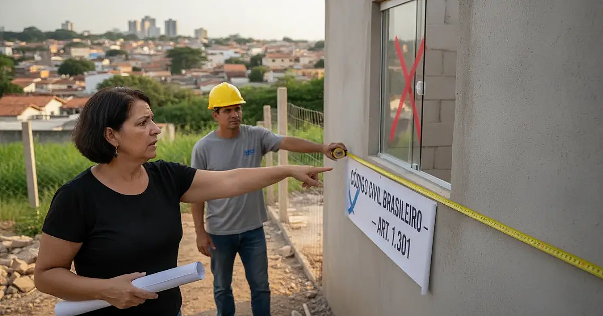 Janelas viradas para o vizinho: a regra ignorada em reformas que pode gerar multas e demolição
