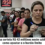 Mega-Sena sorteia R$ 42 milhões neste sábado: veja como apostar e o horário limite