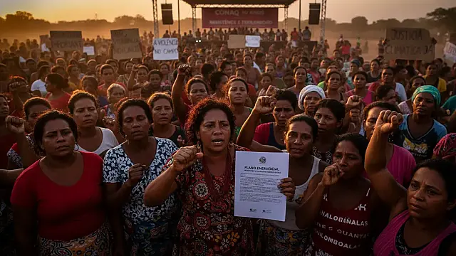Encontro nacional de mulheres quilombolas no DF debate segurança e proteção territorial.