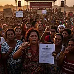Justiça climática e proteção: 500 mulheres quilombolas lançam plano de emergência no DF