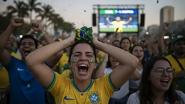 Vitória da seleção nos sonhos simboliza conquista e domínio sobre problemas.