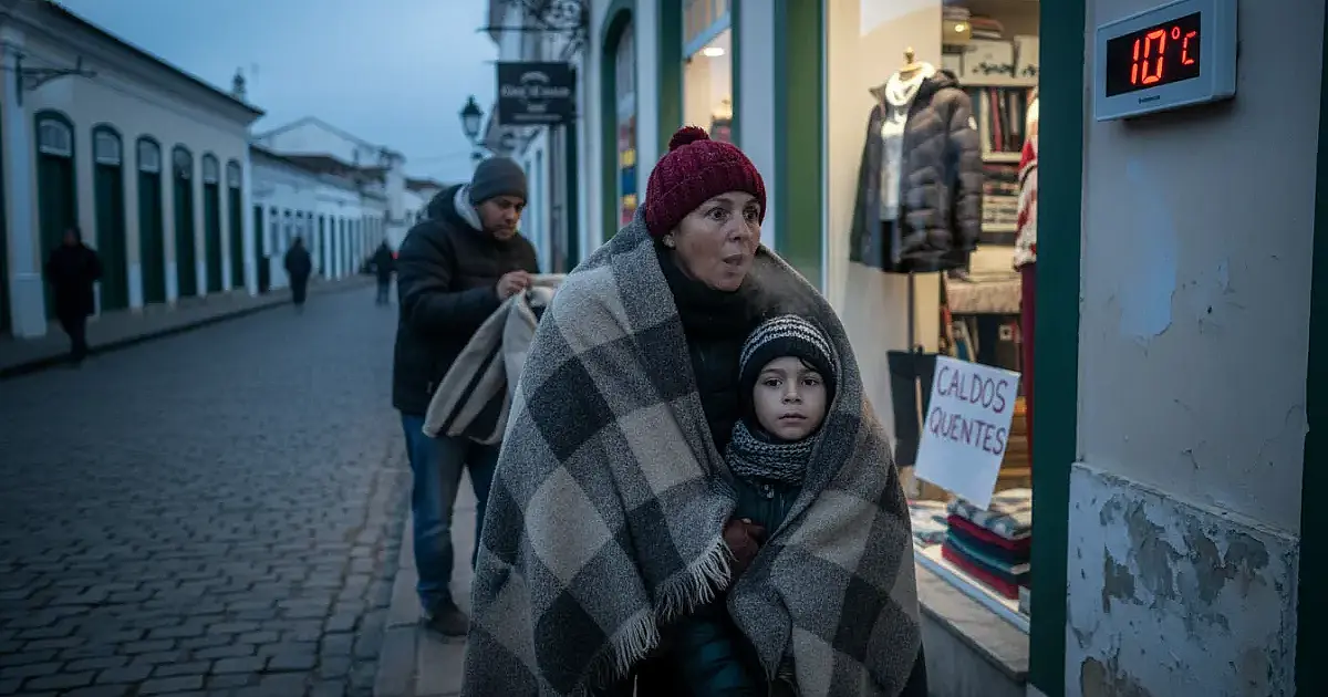 Massa de ar polar avança e Nordeste registra recordes de frio em junho; veja o que esperar