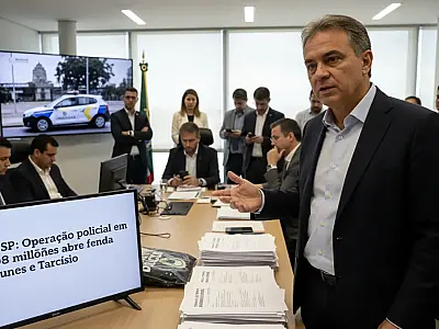 Operação da Polícia Civil na Secretaria Municipal de Inovação e Tecnologia gerou desconforto entre aliados de Nunes e Tarcísio.