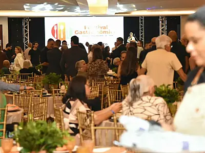 Lançamento oficial da 11ª edição do Festival Gastronômico de São Vicente reúne mais de 500 convidados no Ilha Porchat Clube.