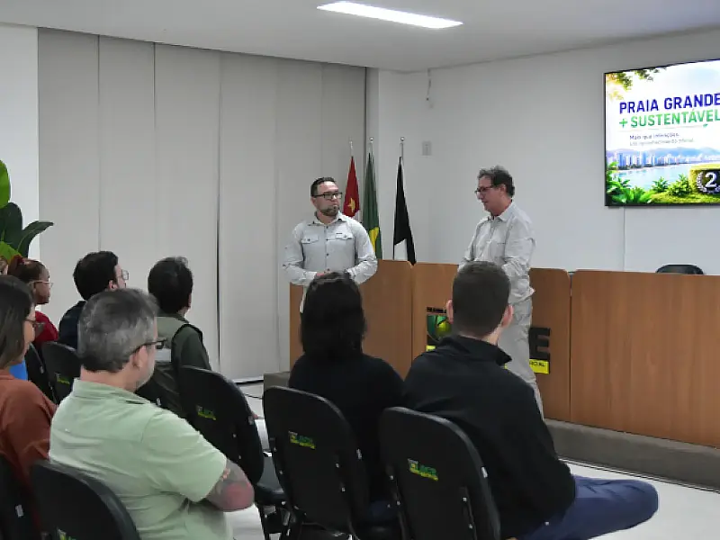 Praia Grande lança selo ecológico para premiar comércio e morador sustentável