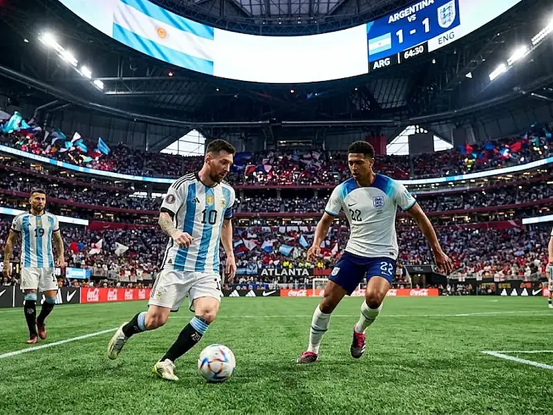 Inglaterra e Argentina duelam em clássico histórico por vaga na final