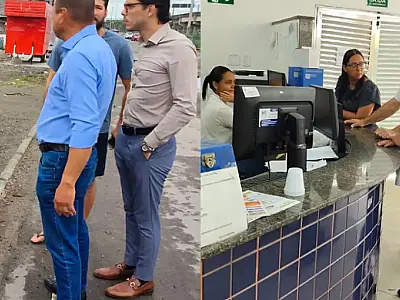 Prefeito de Cubatão, César Nascimento, cobra celeridade em obras de infraestrutura na Vila dos Pescadores.