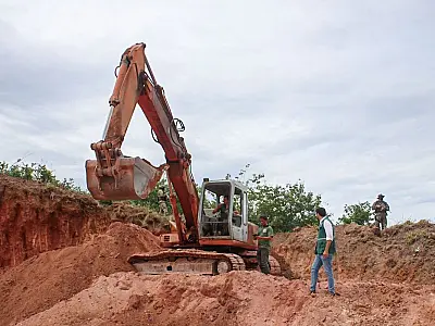 Operação em Inoã resultou na interdição de quase 18 mil metros quadrados.