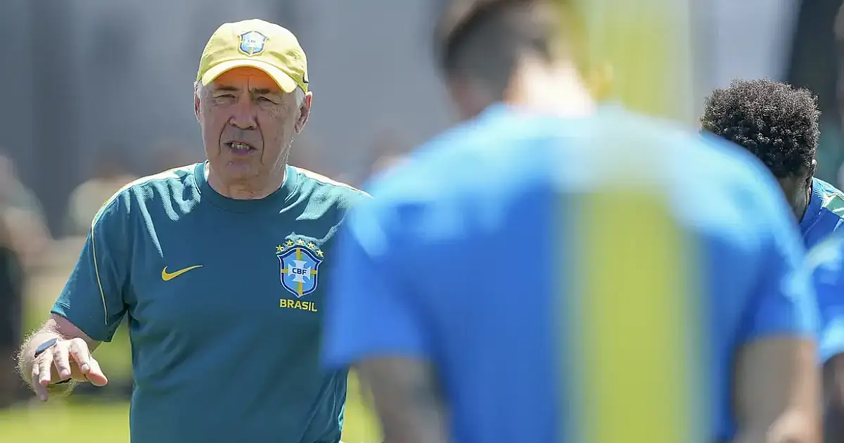 Ancelotti esboça Brasil contra Noruega e indica Martinelli na vaga de Paquetá