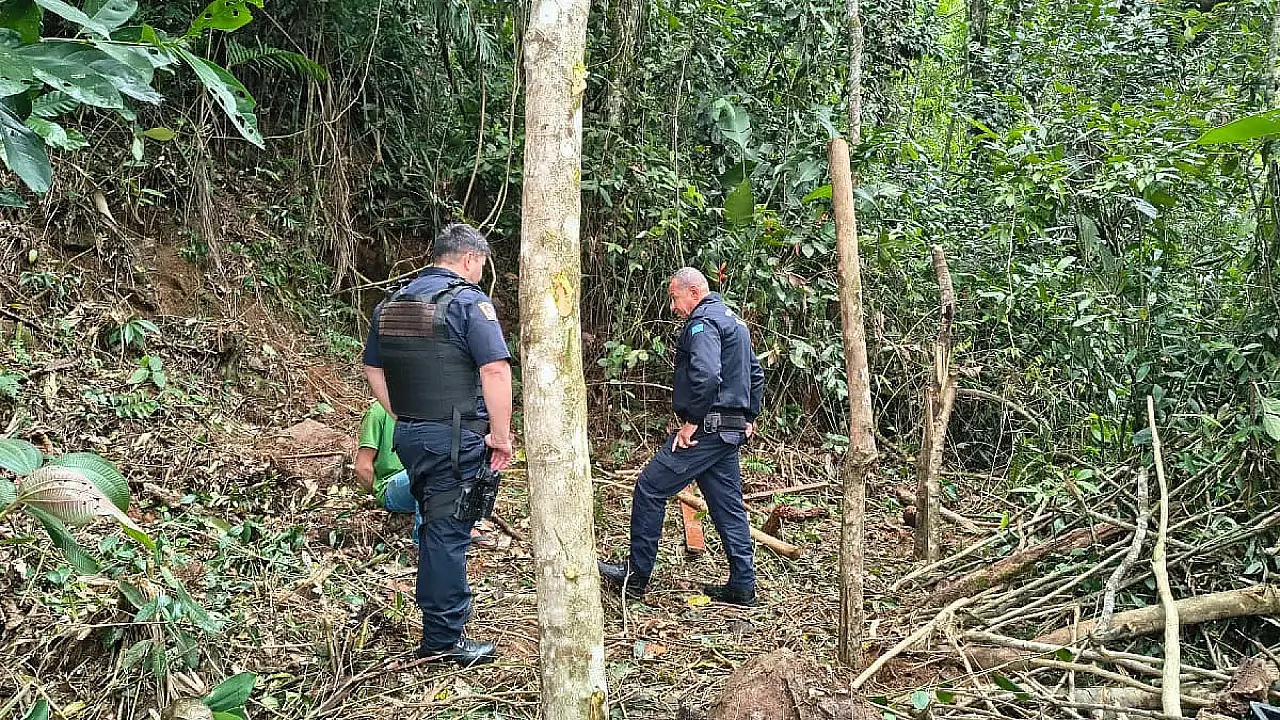 Mongaguá aperta cerco contra crime ambiental e flagra desmatamento ilegal em APP