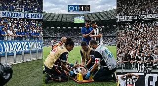Cruzeiro e Atlético-MG empatam no Mineirão em clássico tenso pelas quartas de final