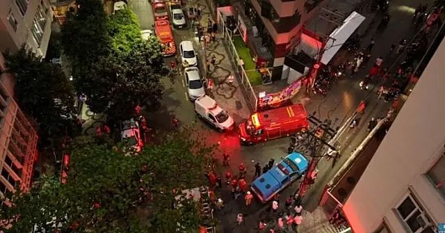 Explosão em prédio de Copacabana mobiliza bombeiros e interdita apartamentos no Rio