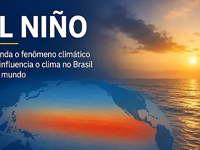 O aquecimento anômalo das águas do Oceano Pacífico Equatorial altera a circulação de ventos e gera extremos climáticos em todo o Brasil.