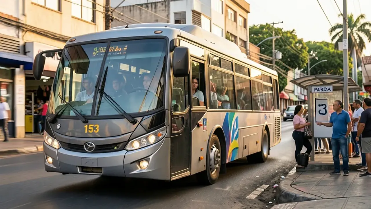 Mudança na linha 153 em Santos amplia pontos e altera rota a partir de sábado