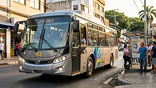 Mudança na linha 153 em Santos amplia pontos e altera rota a partir de sábado