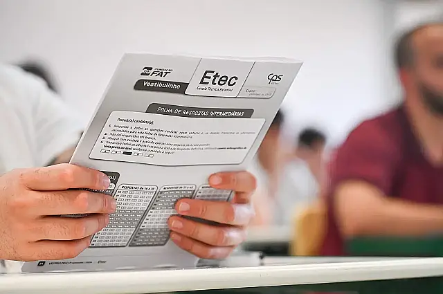 Vestibulinho Etecs abre pedidos para desconto de 50% na taxa de inscrição