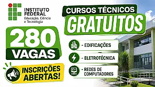 IFBA abre inscrições para cursos técnicos gratuitos em Feira de Santana