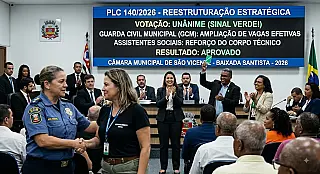 São Vicente aprova lei para reforçar Guarda Municipal e assistência social
