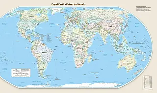 ONU apoia novo mapa-múndi que mostra África, América do Sul e Ásia em proporções mais fiéis