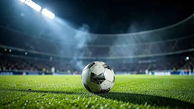 Representação editorial genérica de futebol em competição continental.