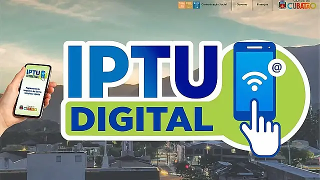 Cubatão dá até R$ 100 de desconto para quem aderir ao IPTU Digital até 4 de outubro