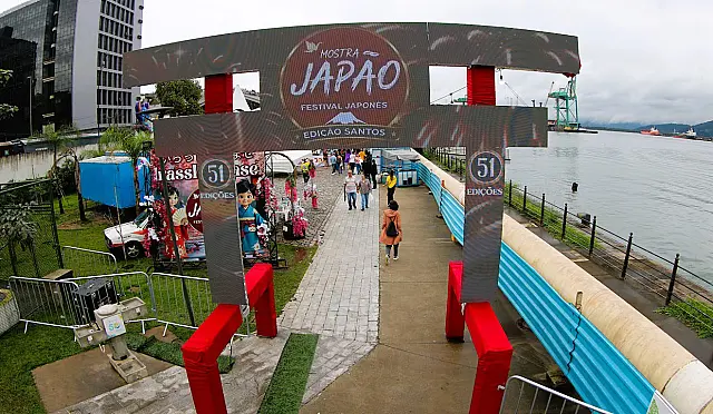 Parque Valongo ferve com gastronomia e tradições na 51ª Mostra Japão em Santos