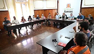 Santos cria grupo técnico para blindar a orla e enfrentar avanço da maré