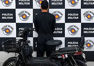 Suspeito de roubo é preso com bicicleta elétrica e reconhecido pela vítima em Peruíbe