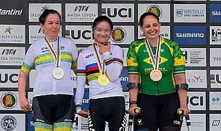 Brasil fecha Mundial de Paraciclismo nos EUA com cinco medalhas históricas