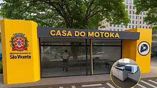 São Vicente terá Casa do Motoka com estrutura de apoio a entregadores e motociclistas de aplicativo