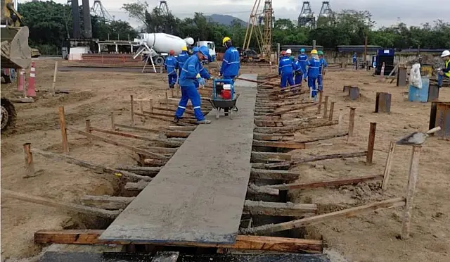Santos inicia reservatório no Saboó com capacidade de bombear 20 m³ por segundo