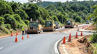 Obras na Rodovia Padre Manoel da Nóbrega entram em nova fase na Baixada Santista