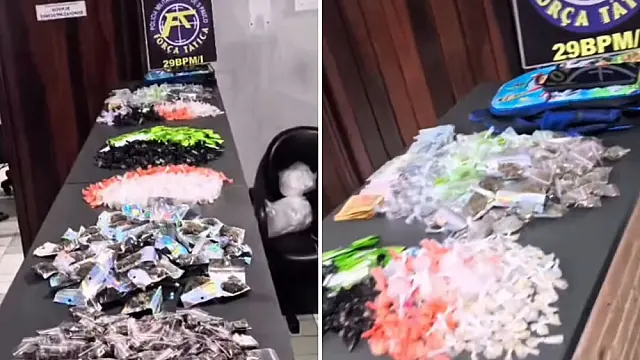 Homem tenta fugir da PM e polícia apreende 1.607 porções de drogas em Itanhaém