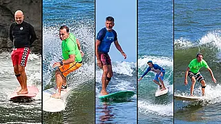 Quebra-Mar decide campeões do Circuito Santos Longboard neste domingo com programação do Outubro Rosa