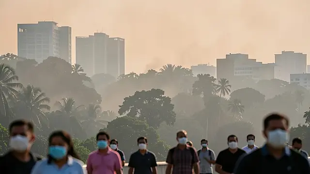 Fumaça volta a afetar Manaus e qualidade do ar chega a nível muito ruim